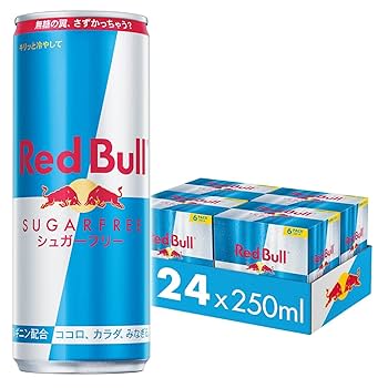 Red Bull シュガーフリー 250ML 72本セット Amazon.co.jp: レッドブル エナジードリンク シュガーフリー